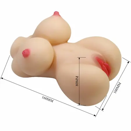 CRAZY BULL Herta Mini Torso Intimate Device TPR SkinTouch 497g