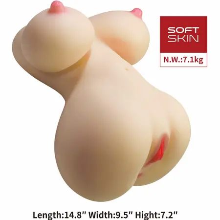 CRAZY BULL Fiona anatomski model torza, dvostruki ulaz, 7.1 kg, TPR SkinTech