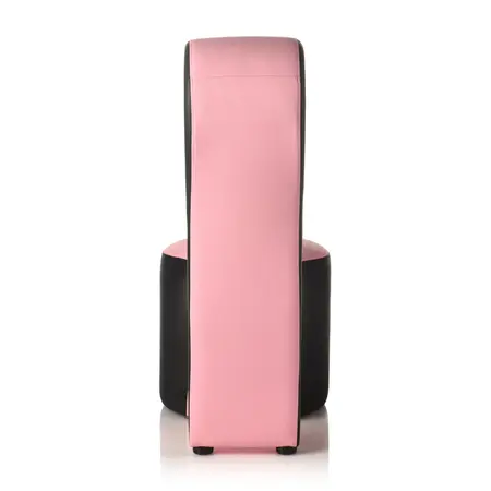 XR Brands Stiletto Chair Pink - Modern Vegan Leather Decorative Seat