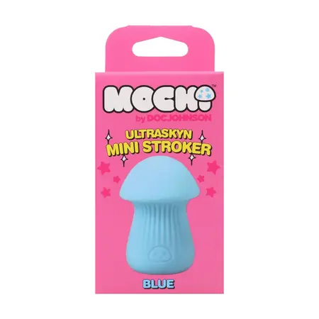 Doc Johnson ULTRASKYN Mini Intimate System Blue King Mushroom Shape