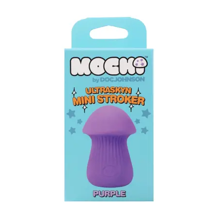 Doc Johnson ULTRASKYN Mini Mochi ljubičasti kompaktni masturbator