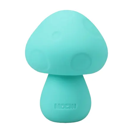 CalExotics Mushroom Vibe silikonski punjivi masažer u tirkizno zelenoj boji