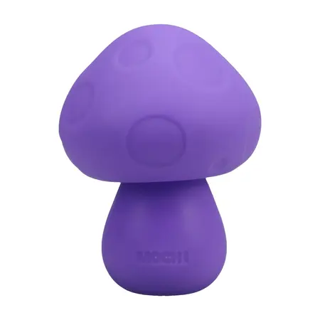 CalExotics Mushroom Vibe ljubičasti punjivi silikonski mini masažer