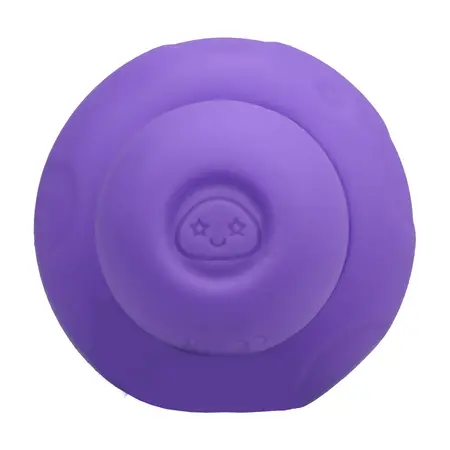 CalExotics Mushroom Vibe ljubičasti punjivi silikonski mini masažer