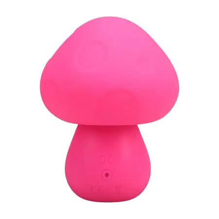 Doc Johnson Mushroom Vibe punjivi silikonski masažer roze boje