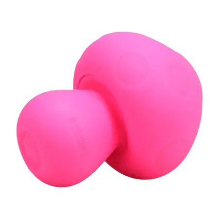 Doc Johnson Mushroom Vibe punjivi silikonski masažer roze boje