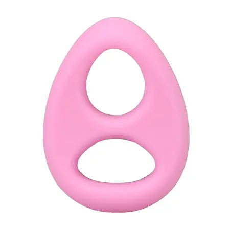 Rock Solid The Code Silicone Ring & Bandana Set Pink Comfort Fit