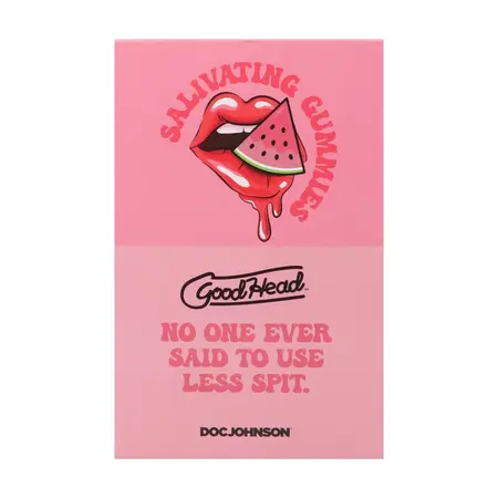 Goodhead Watermelon Flavor Chewable Gummies 24-Pack 12g Display Box