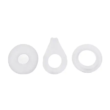 Doc Johnson Raw Series Transparent Ring Set 3-Piece Adjustable Size