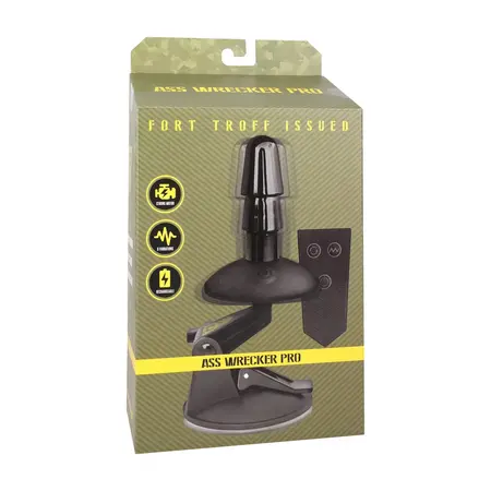 Doc Johnson Vac-U-Lock Pro Intimate Machine with Remote Control Black