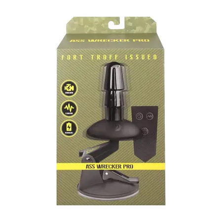 Doc Johnson Vac-U-Lock Pro Intimate Machine with Remote Control Black