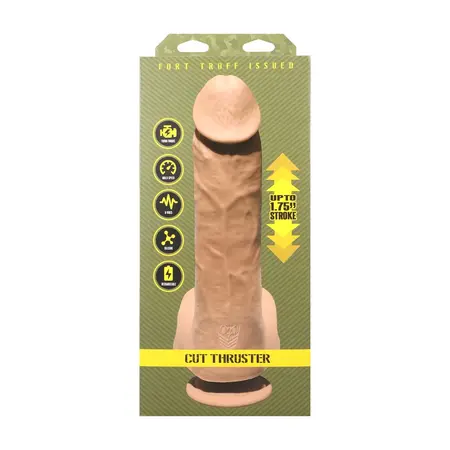 Doc Johnson Cut Thruster Vanilla - Dynamic Motion Intimate Machine