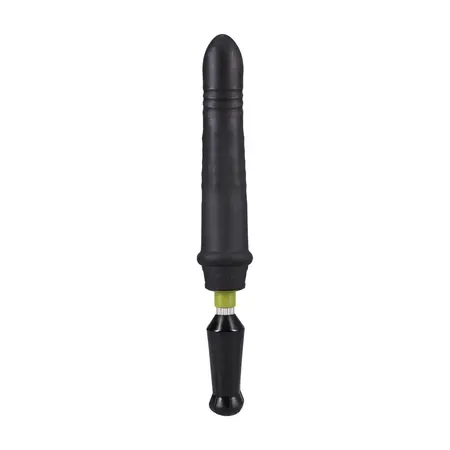 Doc Johnson The Plunger Black - Advanced Rotating Silicone Device