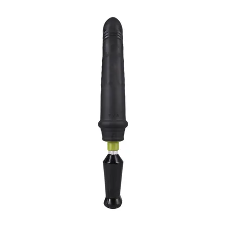 Doc Johnson The Plunger Black - Advanced Rotating Silicone Device