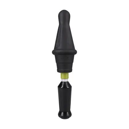 Doc Johnson The Rammer Black Intimate Machine with Remote, Silicone