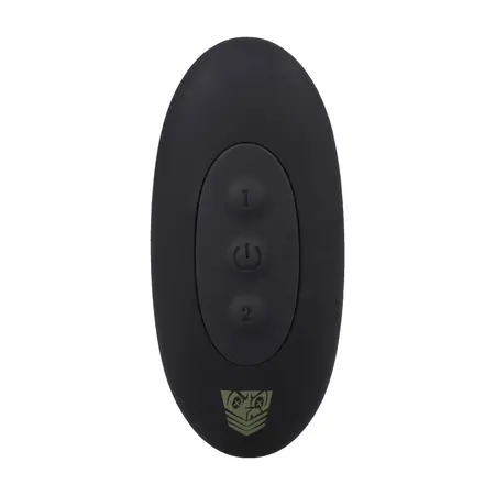 Doc Johnson The Rammer Black Intimate Machine with Remote, Silicone