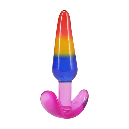 Doc Johnson Crystal Jellies set analnih čepova Rainbow S/M/L set za postepeni trening