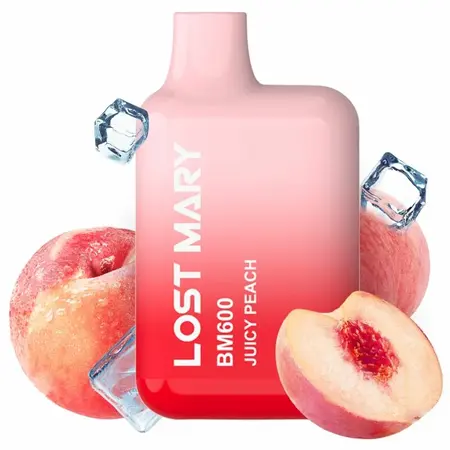 Lost Mary BM600 Disposable Vape 2% Nicotine Juicy Peach 600 Puffs