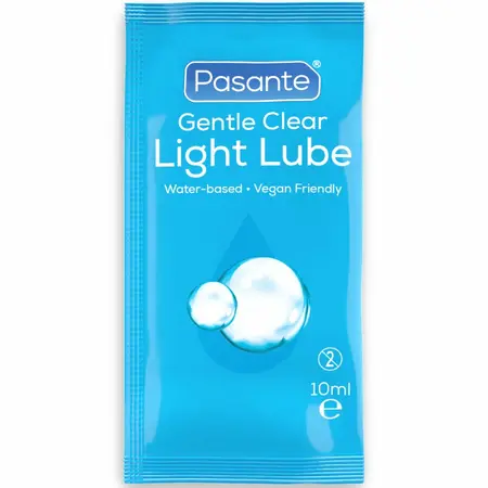 Pasante Light lubrikant na bazi vode u kesici od 10ml, nežna i veganska formula