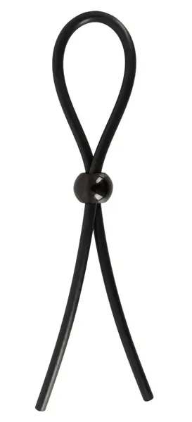 Magic Shiver ADV24 Adjustable Silicone Intimate Support Ring Black 20cm