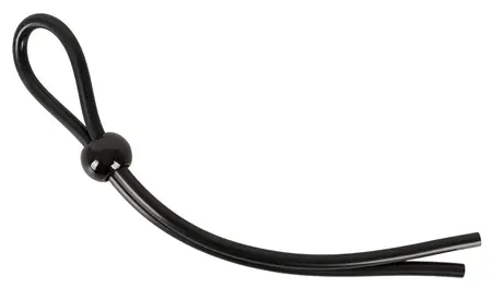 Magic Shiver ADV24 Adjustable Silicone Intimate Support Ring Black 20cm