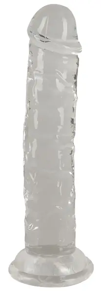Magic Shiver ADV24 Transparent Model with Suction Cup 15 cm TPE