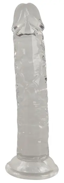 Magic Shiver ADV24 Transparent Model with Suction Cup 15 cm TPE