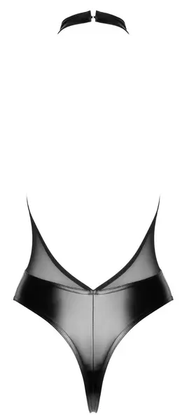 Noir Handmade bodi XL sa cirkonima i powerwetlook efektom