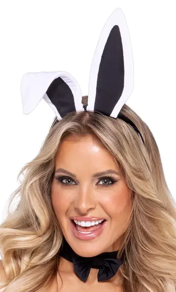 Cottelli Costumes Bunny Bodi L crni set kostima sa dodacima