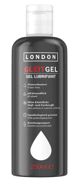 London Lubricant 250 ml - Universal, pH-Balanced, Clear Formula