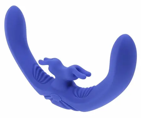 Evolved Lovebirds dvostrani fleksibilni silikonski stimulator, roze, USB