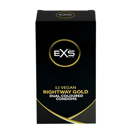 EXS Rightway Gold Kondomi 12-Pak Dvobojni Sistem Lake Primene