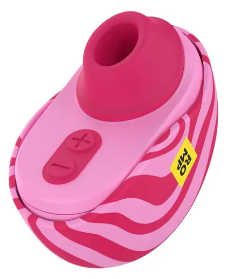 ROMP Spin kompaktni stimulator sa vazdušnim talasima i zaštitnom kutijom, 7 cm, roze