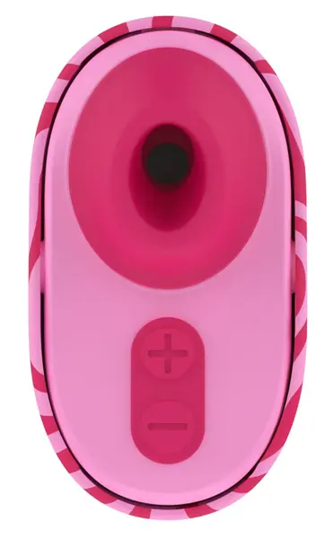 ROMP Spin kompaktni stimulator sa vazdušnim talasima i zaštitnom kutijom, 7 cm, roze