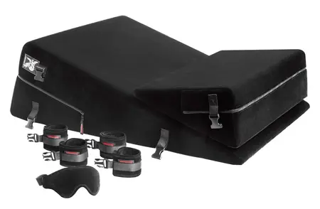 Liberator Black Label Wedge i Ramp komplet sa podesivim fiksatorima, crni