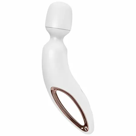 Satisfyer Wand-erland White moćni punjivi masažni štapić XXL