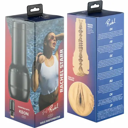 Kiiroo FeelRachel Starr intimni masturbator iz Stars kolekcije, 223mm, TPE