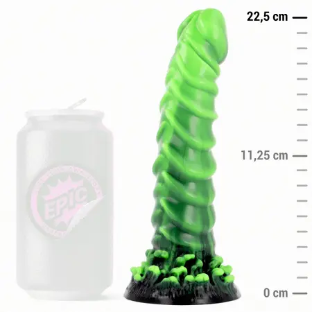 EPIC Caelion Living Root silikonska intimna mašina od 225 mm sa dizajnom inspirisanim prirodom i zemljom