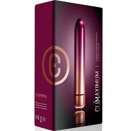 Climaximum Sepora Classic Bullet Vibrator 10-Brzina Vodootporan Crni