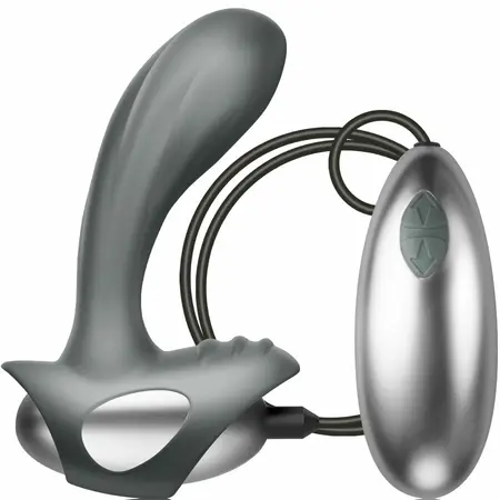 Climaximum Toulz žičani stimulator prostate, 10 modova, crni, 71x118mm