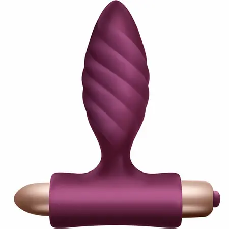 Climaximum Oryx spiralni silikonski čep sa vibracijom od 10 brzina, crni
