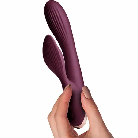 Climaximum Lyanna zeka vibrator sa dva motora vodootporni silikon roze