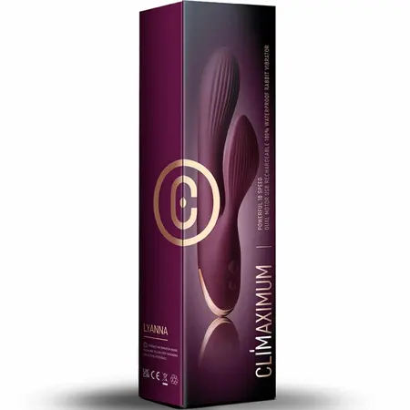 Climaximum Lyanna zeka vibrator sa dva motora vodootporni silikon roze