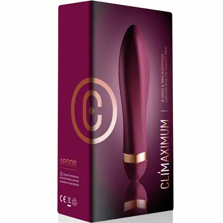 CLIMAXIMUM Ardor Twisted vibrator sa 10 funkcija vodootporni ljubičasti