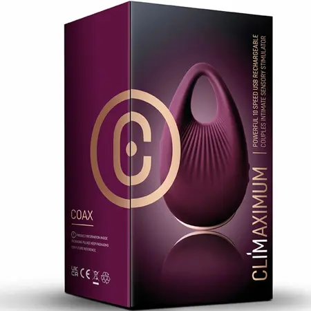 Climaximum Coax vibrator za prst, ergonomski i vodootporni intimni uređaj