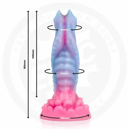 EPIC Oceara Dawn silikonski intimni proizvod, ergonomski dizajn 18.5cm