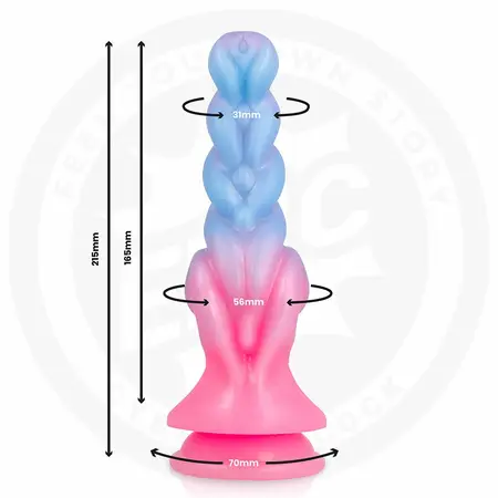 EPIC Rheona Dawn silikonski intimni model, ergonomski dizajn, 215 mm