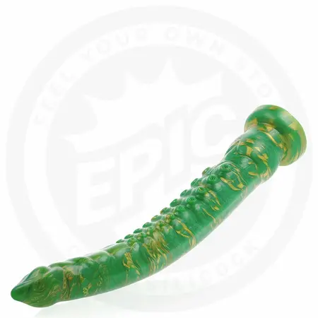 EPIC Hylos Green Flash silikonska intimna igračka od 29.5 cm ergonomskog dizajna