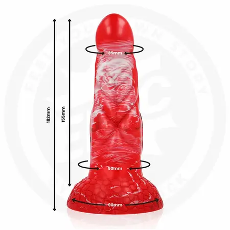 EPIC Agnis Crimson Fire silikonski anatomski model, 182 mm, crveni