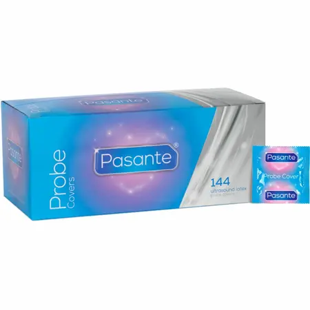 Pasante lateks navlake za ultrazvučne sonde 144 komada bez lubrikanta 52x195mm